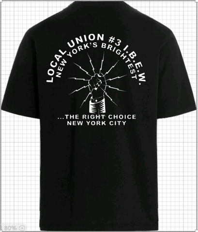 Custom Order- IBEW Local 3 Union Shirt